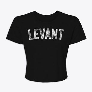 Levant Maine Timeless Retro Women's Crop Top