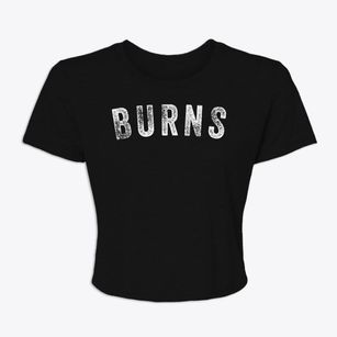 Burns Tennessee Timeless Retro Women's Crop Top