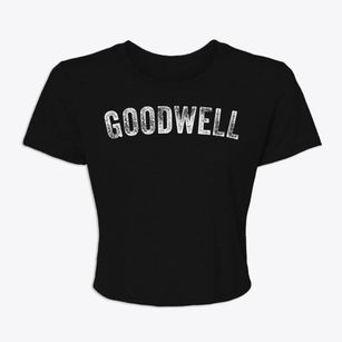 Goodwell Oklahoma Timeless Retro Women's Crop Top