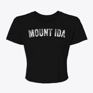 Mount Ida Arkansas Timeless Retro Women's Crop Top