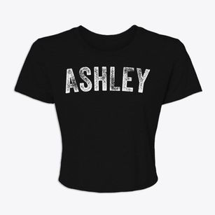 Ashley Indiana Timeless Retro Women's Crop Top
