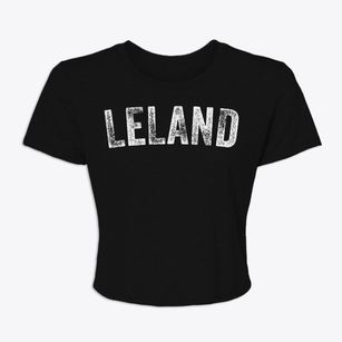 Leland Illinois Timeless Retro Women's Crop Top