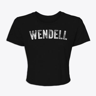 Wendell Massachusetts Timeless Retro Women's Crop Top