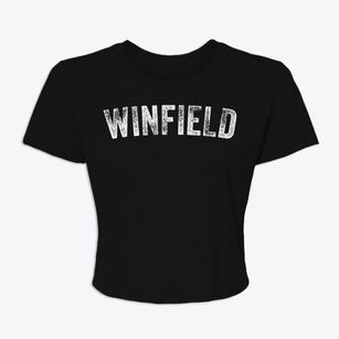 Winfield Pennsylvania Timeless Retro Women's Crop Top