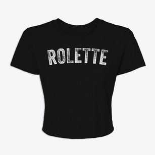 Rolette North Dakota Timeless Retro Women's Crop Top