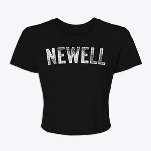 Newell South Dakota Timeless Retro Women's Crop Top