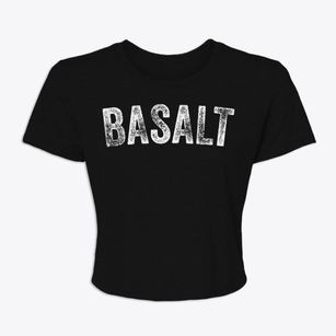 Basalt Idaho Timeless Retro Women's Crop Top