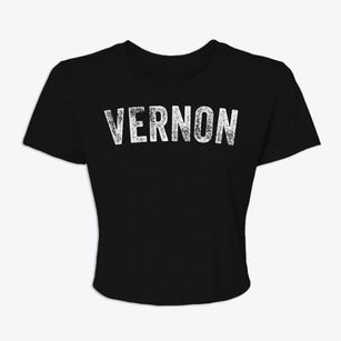 Vernon Utah Timeless Retro Women's Crop Top