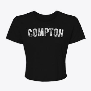 Compton Illinois Timeless Retro Women's Crop Top