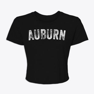 Auburn West Virginia Timeless Retro Women's Crop Top