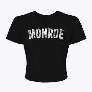 Monroe Ohio Timeless Retro Women's Crop Top