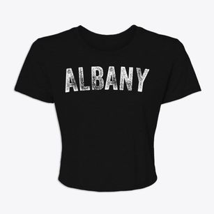 Albany Georgia Timeless Retro Women's Crop Top