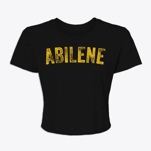 Abilene Kansas Timeless Retro Women's Crop Top