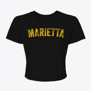 Marietta Georgia Timeless Retro Women's Crop Top