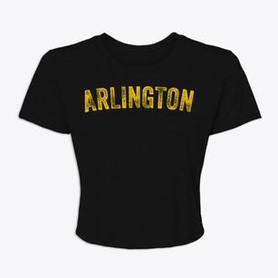 Arlington Virginia Timeless Retro Women's Crop Top