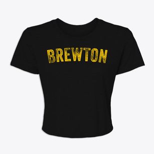Brewton Alabama Timeless Retro Women's Crop Top