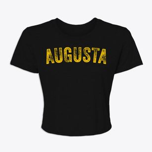 Augusta Georgia Timeless Retro Women's Crop Top