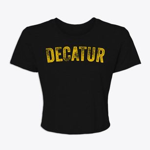 Decatur Alabama Timeless Retro Women's Crop Top