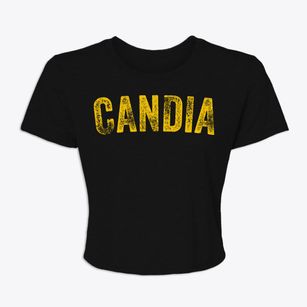 Candia New Hampshire Timeless Retro Women's Crop Top