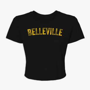 Belleville Illinois Timeless Retro Women's Crop Top