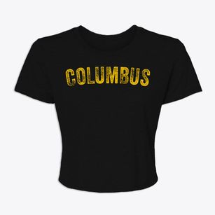 Columbus Ohio Timeless Retro Women's Crop Top