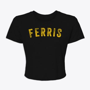 Ferris Texas Timeless Retro Women's Crop Top