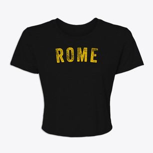 Rome Georgia Timeless Retro Women's Crop Top