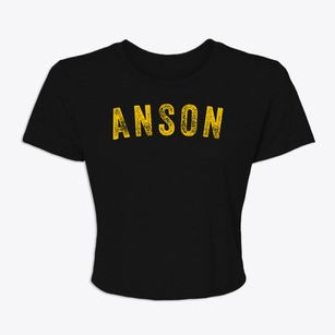 Anson Texas Timeless Retro Women's Crop Top
