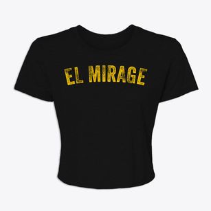 El Mirage Arizona Timeless Retro Women's Crop Top