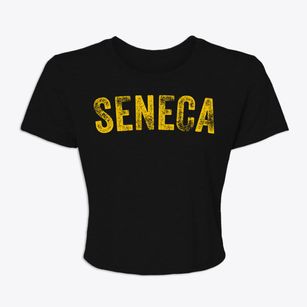 Seneca Kansas Timeless Retro Women's Crop Top