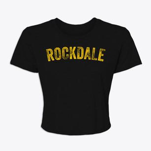 Rockdale Illinois Timeless Retro Women's Crop Top