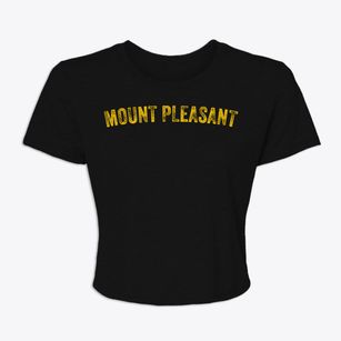 Mount Pleasant North Carolina Timeless Retro Women's Crop Top