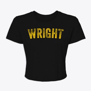 Wright Wyoming Timeless Retro Women's Crop Top