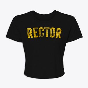 Rector Arkansas Timeless Retro Women's Crop Top
