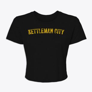 Kettleman City California Timeless Retro Women's Crop Top