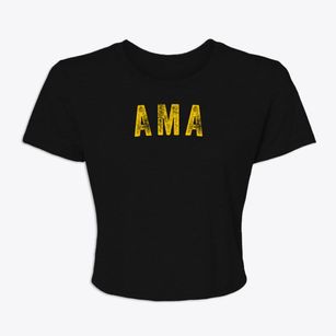Ama Louisiana Timeless Retro Women's Crop Top