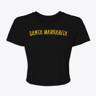 Santa Margarita California Timeless Retro Women's Crop Top