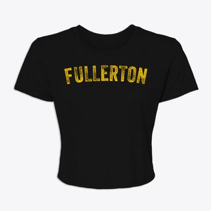 Fullerton California Timeless Retro Women's Crop Top