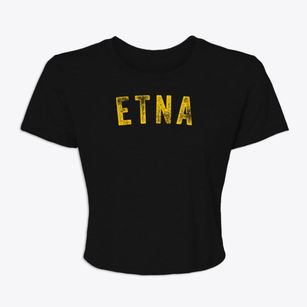 Etna Ohio Timeless Retro Women's Crop Top