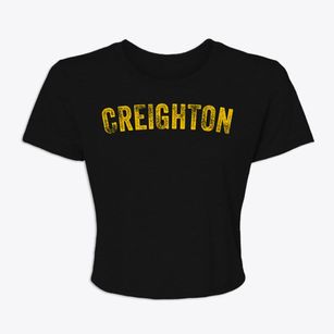 Creighton Nebraska Timeless Retro Women's Crop Top
