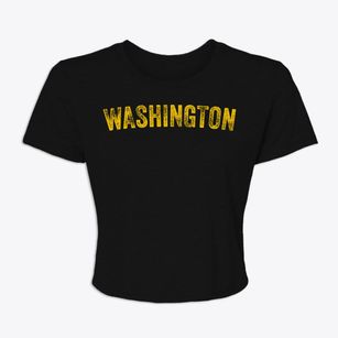Washington Kansas Timeless Retro Women's Crop Top