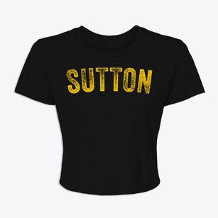 Sutton West Virginia Timeless Retro Women's Crop Top