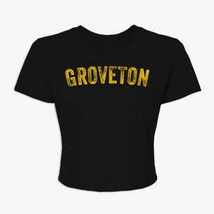 Groveton Texas Timeless Retro Women's Crop Top