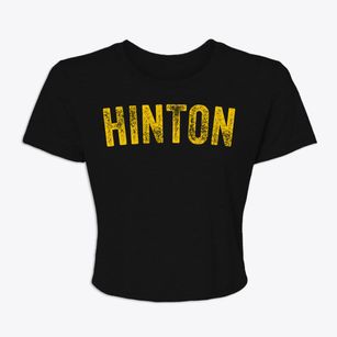 Hinton Iowa Timeless Retro Women's Crop Top