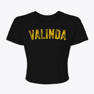 Valinda California Timeless Retro Women's Crop Top