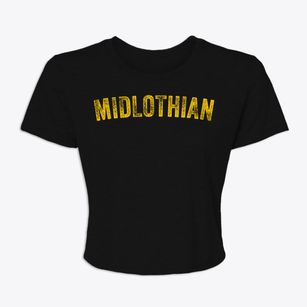 Midlothian Texas Timeless Retro Women's Crop Top