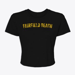 Fairfield Beach Ohio Timeless Retro Women's Crop Top