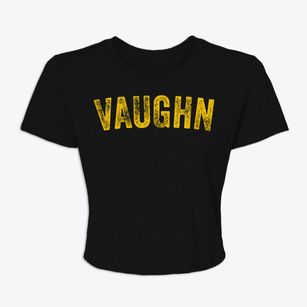Vaughn Montana Timeless Retro Women's Crop Top