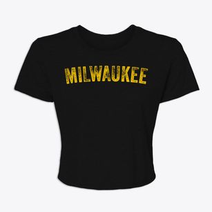 Milwaukee Wisconsin Timeless Retro Women's Crop Top