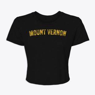 Mount Vernon Maryland Timeless Retro Women's Crop Top